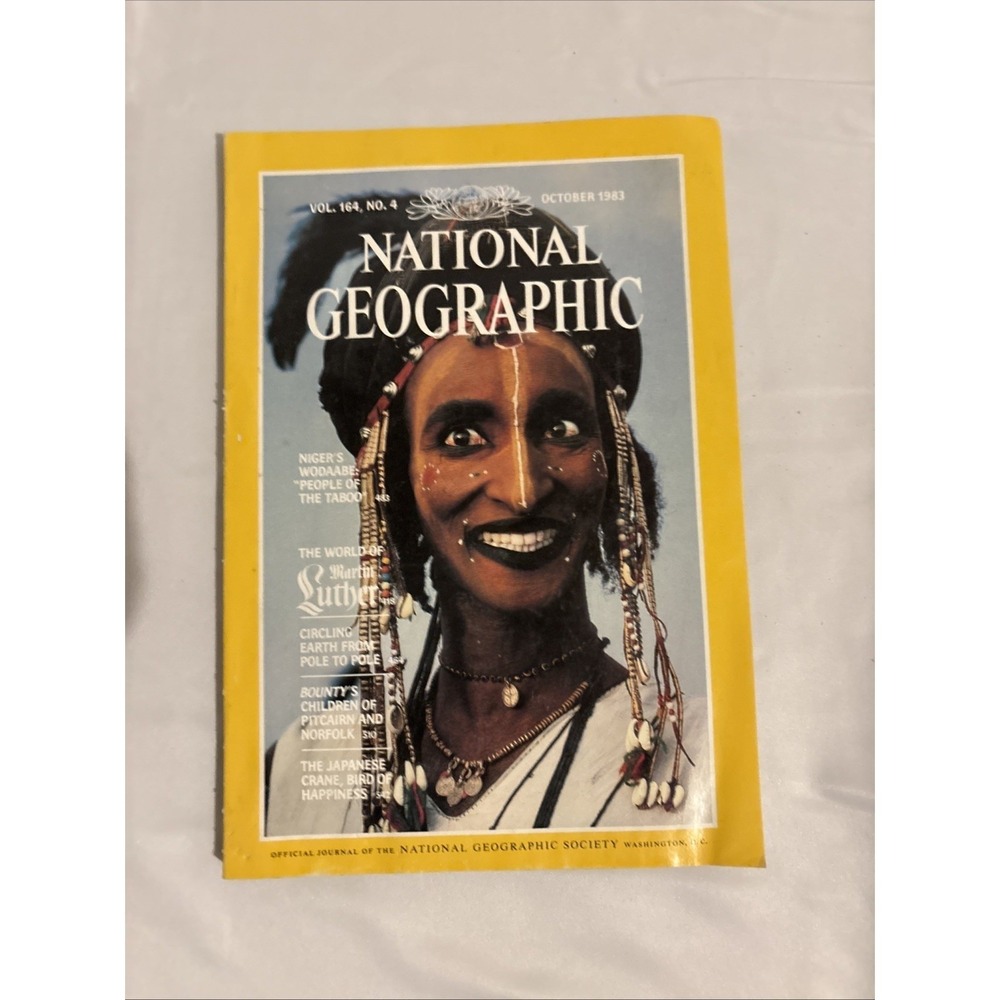 National Geographic October 1983 Vintage Paperback Vol. 164 -‎ No. 4